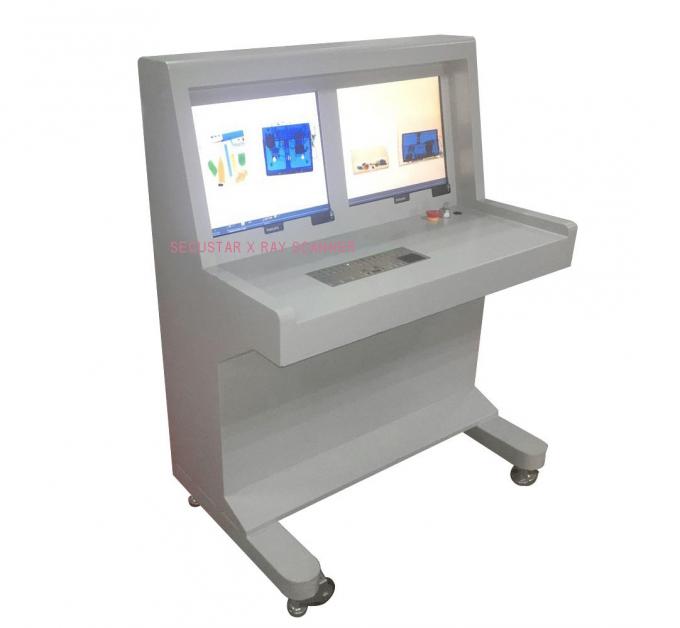 De Röntgenstraalbeveiligingsapparatuur van de ladingsinspectie, de Scannermachine van de Luchthavenbagage 0